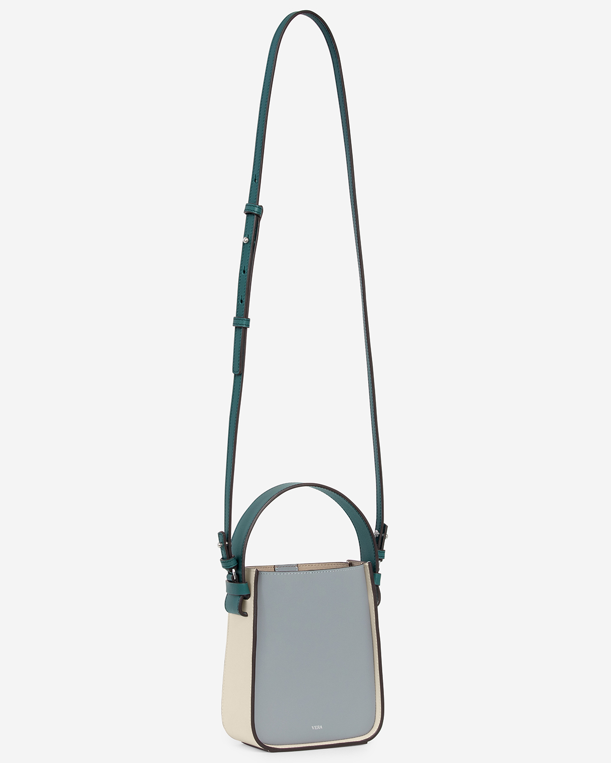 VERA Cabas Mini in Aqua Blue