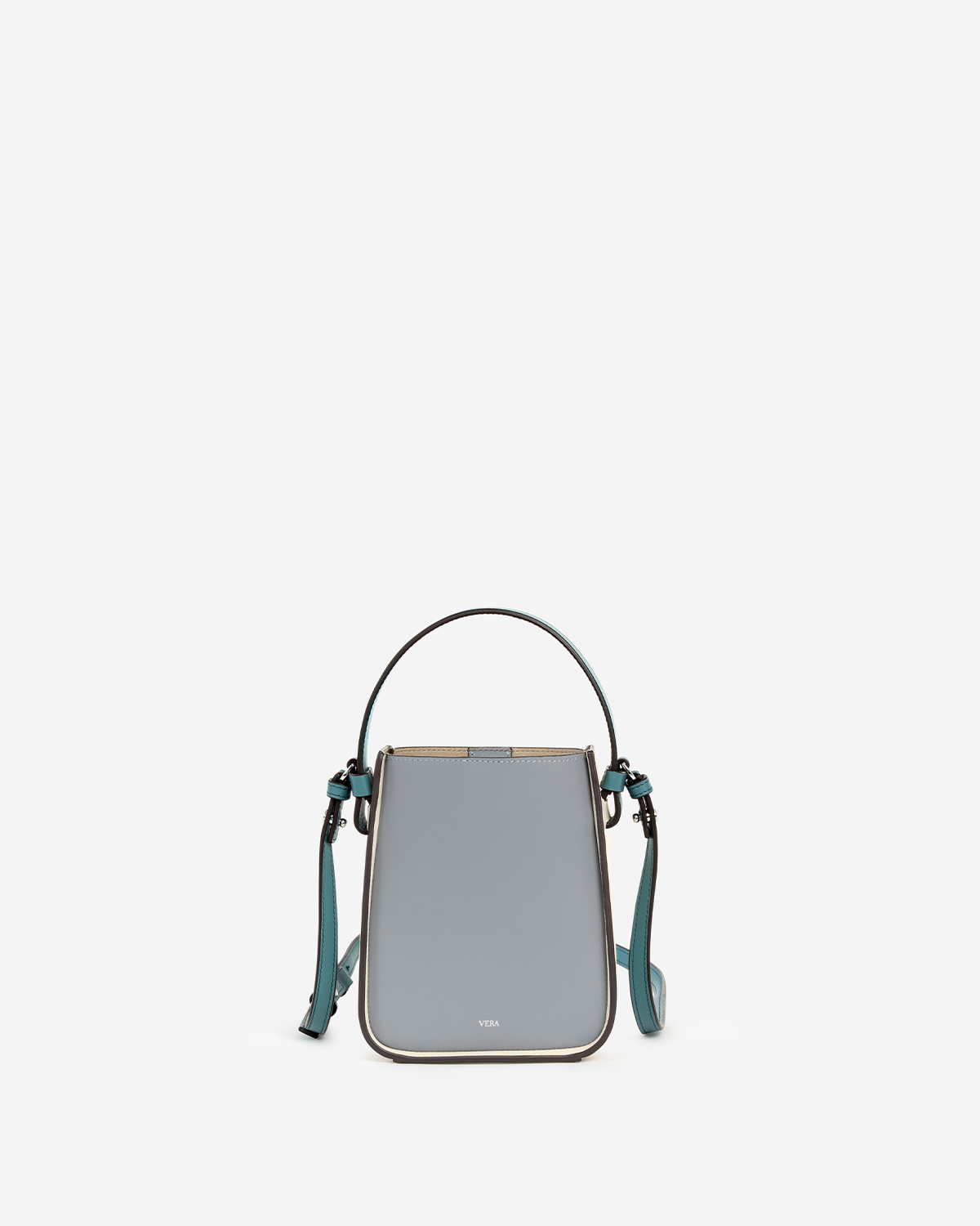 VERA Cabas Mini in Aqua Blue